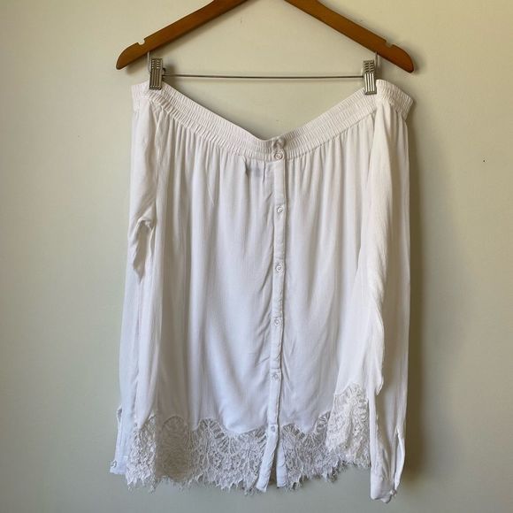 Second Female Off Shoulder Blouse Sz M - Picture 8 of 13